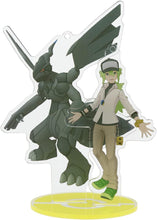 Load image into Gallery viewer, Pokemon Acrylic Stand N and Zekrom Pokemon Masters EX Pokemon Center
