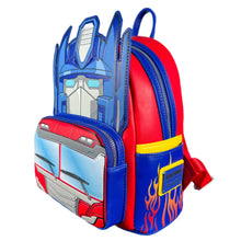 Load image into Gallery viewer, Transformers Mini Backpack Optimus Prime GITD Loungefly
