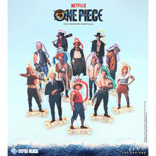 Load image into Gallery viewer, Shanks One Piece Acrylic Keychain and Stand Super Clear (Netflix Live Action)
