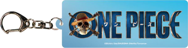 One Piece Keychain Logo Blue Ver. (Netflix Live Action)