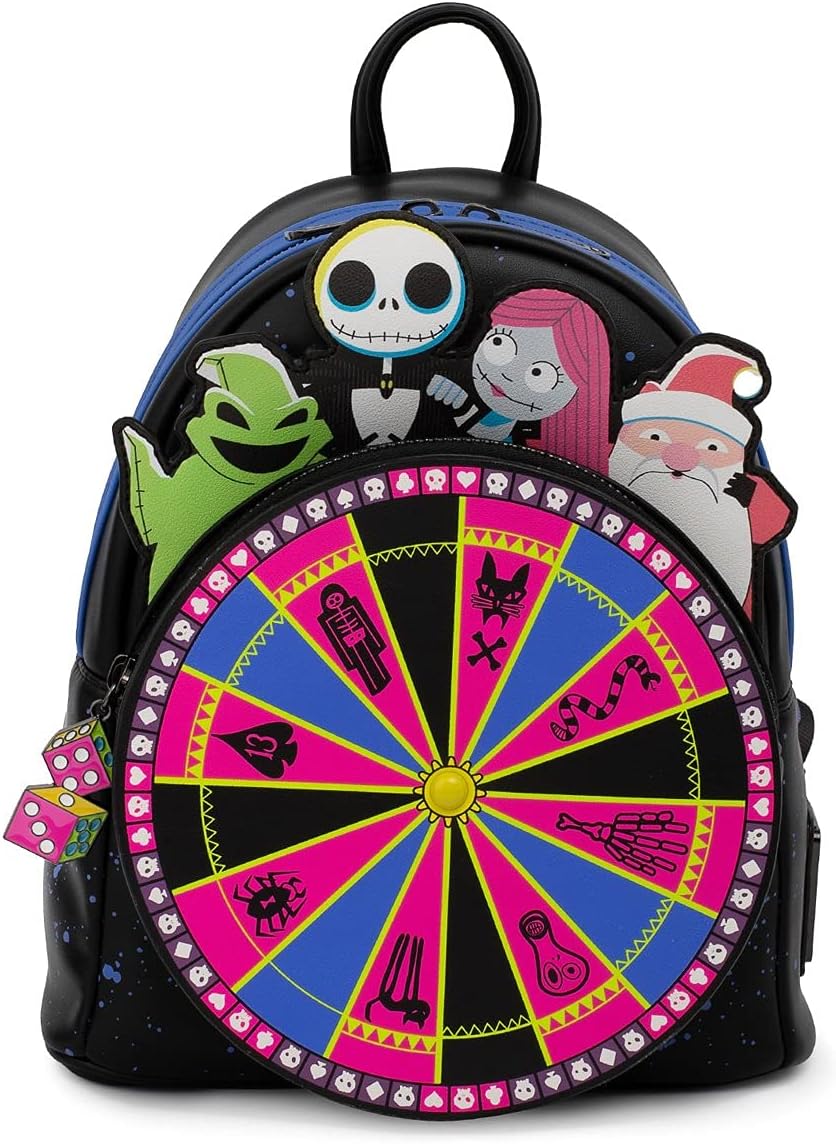 Disney Mini Backpack The Nightmare Before Christmas Oogie Boogie Wheel Loungefly