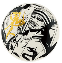 One Piece Plate The Invincible Sword Ichiban Kuji I Prize Bandai