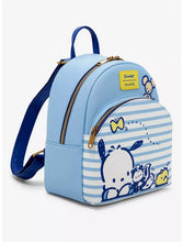 Load image into Gallery viewer, Sanrio Mini Backpack Pochacco &amp; Friends Stripe Loungefly
