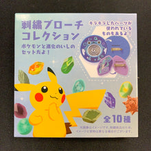 Load image into Gallery viewer, Pokemon Mystery Embroidered Pin Shinka No Ishi Blind Box
