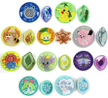 Load image into Gallery viewer, Pokemon Mystery Embroidered Pin Shinka No Ishi Blind Box
