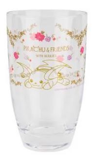 Pokemon Glass Cup Pikachu & Friends with Berries Ichiban Kuji H Prize Banpresto