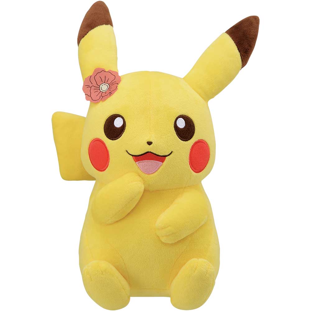 Pokemon Plush Pikachu Blooming Days Ichiban Kuji LAST Prize 2024 Bandai