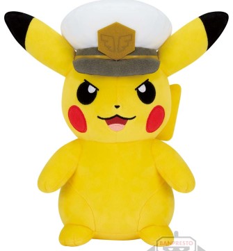 Pokemon Plush Pikachu Captain Mofugutto 2023 Banpresto