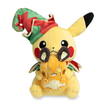 Load image into Gallery viewer, Pokemon Plush Pikachu &amp; Robot Dedenne Holiday Workshop Pokemon Center
