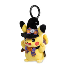 Load image into Gallery viewer, Pokemon Keychain Plush Pikachu Halloween Pokemon Center
