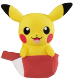 Pokemon Plush Pikachu In Ash's Hat Pokemon the Movie: I Choose You! Vol. 4 2017 Banpresto
