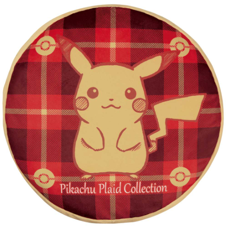Pokemon Cushion ~Pikachu Plaid~ 2023 Banpresto