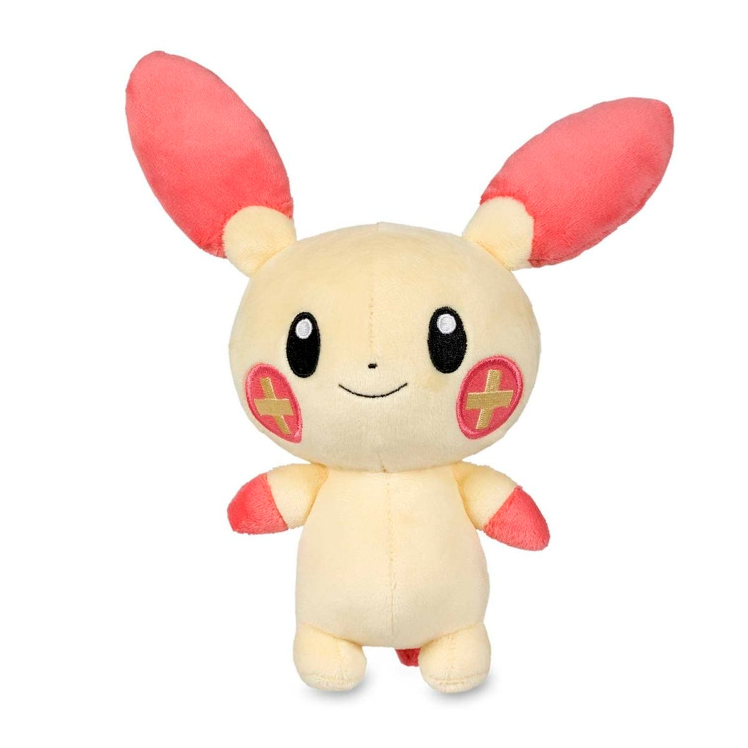 Pokemon Plush Plusle Poke Plush 9 ¼ in 2017 Pokemon Center