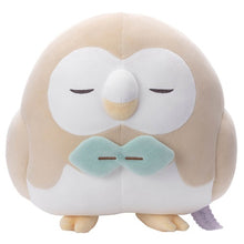 Load image into Gallery viewer, Pokemon Plush Rowlet Peaceful Place Sleeping Takara Tomy Arts
