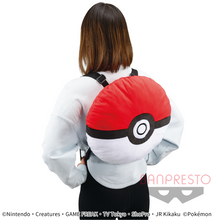 Load image into Gallery viewer, Pokemon Plush Backpack Poke Ball 2022 Banpresto
