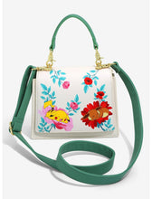 Load image into Gallery viewer, Pokemon Crossbody Pikachu Eevee Floral Loungefly
