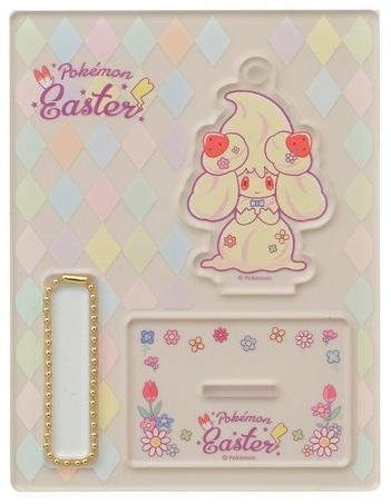 Pokemon Acrylic Keychain and Stand Alcremie Vanilla Ver. Pokemon Easter 2020 Pokemon Center