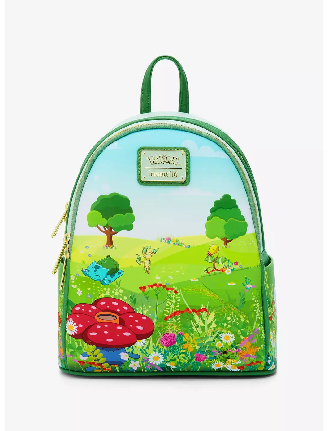 Pokemon Mini Backpack Grass Type Scene Loungefly