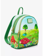 Load image into Gallery viewer, Pokemon Mini Backpack Grass Type Scene Loungefly
