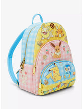 Load image into Gallery viewer, Pokemon Mini Backpack Café Triple Pocket Loungefly
