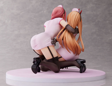 Load image into Gallery viewer, Chainsaw Man Figure Power and Makima Nurse 1/7 Scale FuRyu
