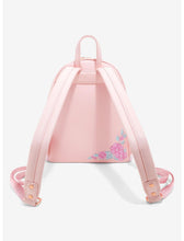 Load image into Gallery viewer, Disney Mini Backpack Princesses Pink Floral Loungefly
