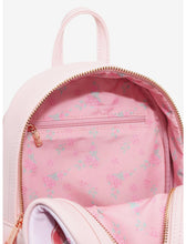 Load image into Gallery viewer, Disney Mini Backpack Princesses Pink Floral Loungefly

