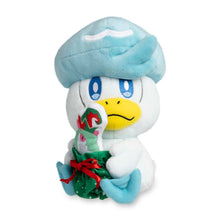 Load image into Gallery viewer, Pokemon Plush Quaxly &amp; Toy Kirlia Holiday Workshop Pokemon Center
