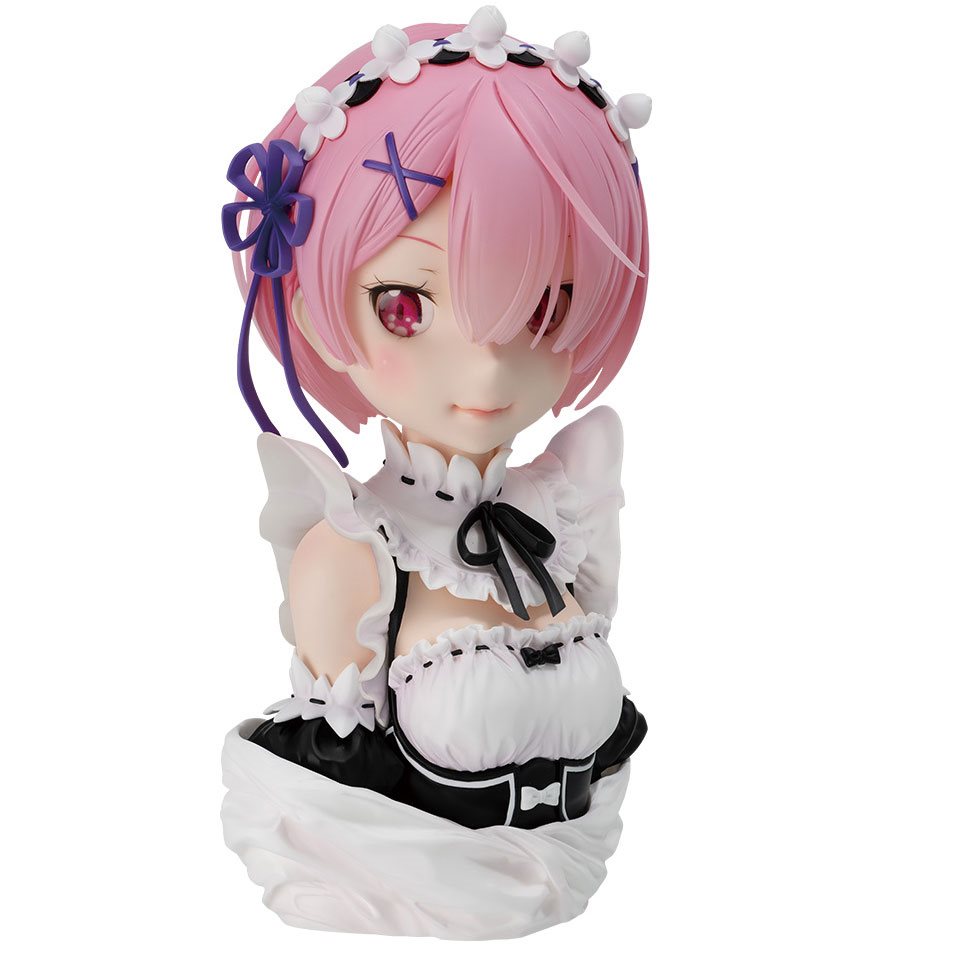 Re: Zero Figure Ram Bust Ichibansho Bandai Spirits