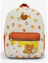 Load image into Gallery viewer, Sanrio Mini Backpack Rilakkuma Honey Bioworld
