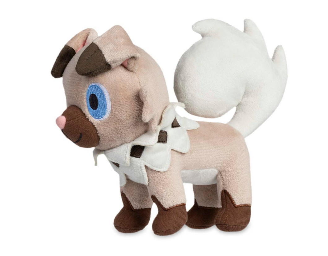 Pokemon Plush Rockruff Poke Plush 9in Pokemon Center