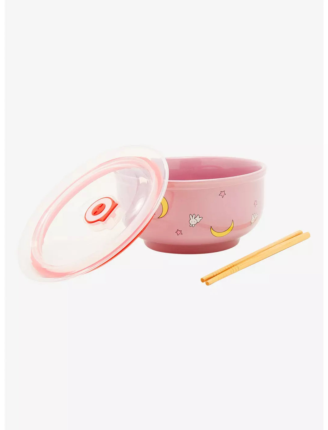 Sailor Moon Ramen Bowl with Lid & Chopsticks Allover Print