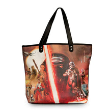 Load image into Gallery viewer, Star Wars Tote The Force Awakens Movie Poster Loungefly

