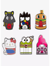 Load image into Gallery viewer, Sanrio Blind Box Hello Character Buildings Enamel Pin Loungefly
