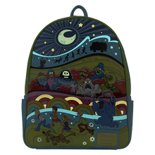 Load image into Gallery viewer, Scooby Doo Mini Backpack Psychedelic Monster Chase GITD Loungefly
