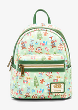 Load image into Gallery viewer, Star Wars Mini Backpack The Mandalorian Chibi Holidays Loungefly
