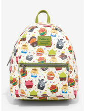 Load image into Gallery viewer, Dreamworks Mini Backpack Shrek Cast Cupcakes AOP Loungefly
