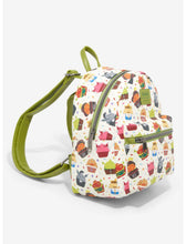 Load image into Gallery viewer, Dreamworks Mini Backpack Shrek Cast Cupcakes AOP Loungefly
