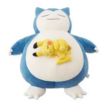 Load image into Gallery viewer, Pokemon Plush Snorlax &amp; Pikachu Pokemon Sleep Pokemon Center
