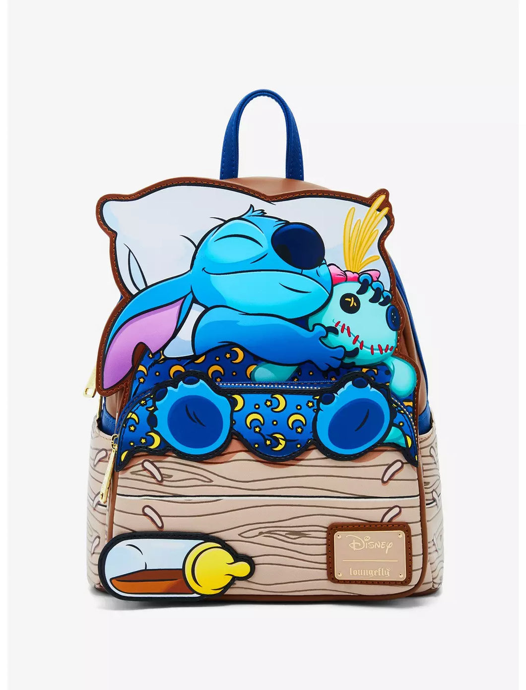 Disney Mini Backpack Lilo & Stitch Sleeping Stitch Loungefly