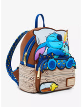 Load image into Gallery viewer, Disney Mini Backpack Lilo &amp; Stitch Sleeping Stitch Loungefly
