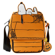 Load image into Gallery viewer, Peanuts Crossbody Great Pumpkin Snoopy Doghouse Loungefly
