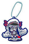 Load image into Gallery viewer, Piapro Rubber Keychain Hatsune Miku Snow Miku 2022 Gashapon Lottery B Prize Bandai
