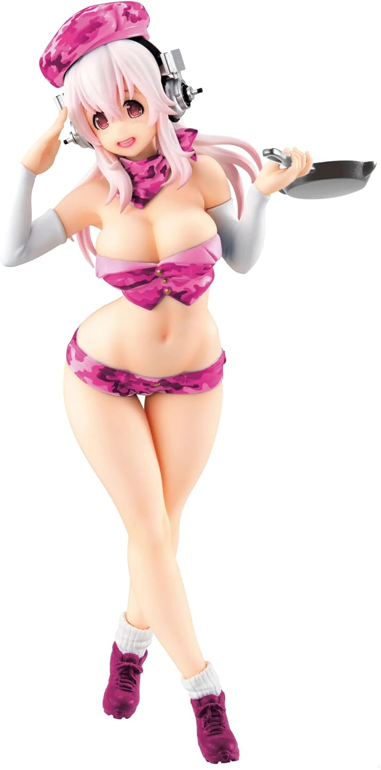 Super Sonico Figure Military Ver. FuRyu