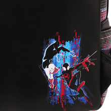 Load image into Gallery viewer, Marvel Mini Backpack Spider Man Across the Spider-Verse Lenticular Loungefly
