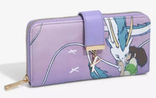Load image into Gallery viewer, Studio Ghibli Wallet Haku Dragon Form Spirited Away
