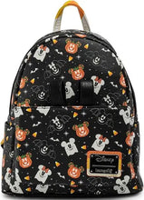 Load image into Gallery viewer, Disney Mini Backpack Ears Set Spooky Mice AOP Loungefly
