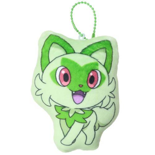 Pokemon Plush Keychain Mochi Sprigatito Takara Tomy