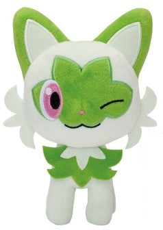 Pokemon Plush Sprigatito Winking 2024 Banpresto