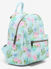 Load image into Gallery viewer, Disney Mini Backpack Stitch Scrump Tropical AOP Loungefly
